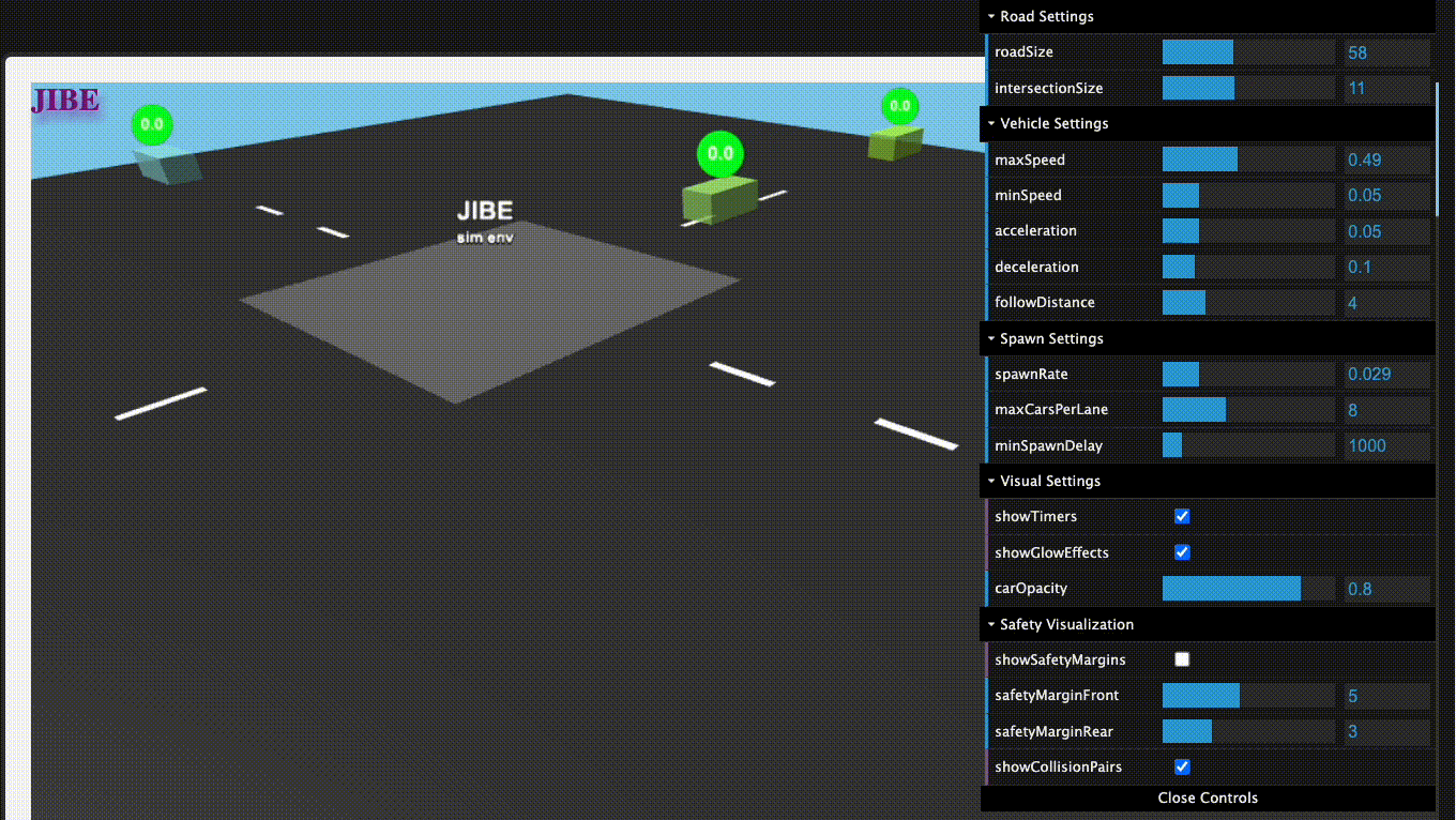 JIBE sim env